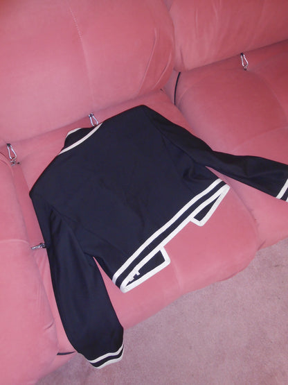 MOSCHINO CHEAP & CHIC	1990S MILITARY STYLE BOLERO JACKET