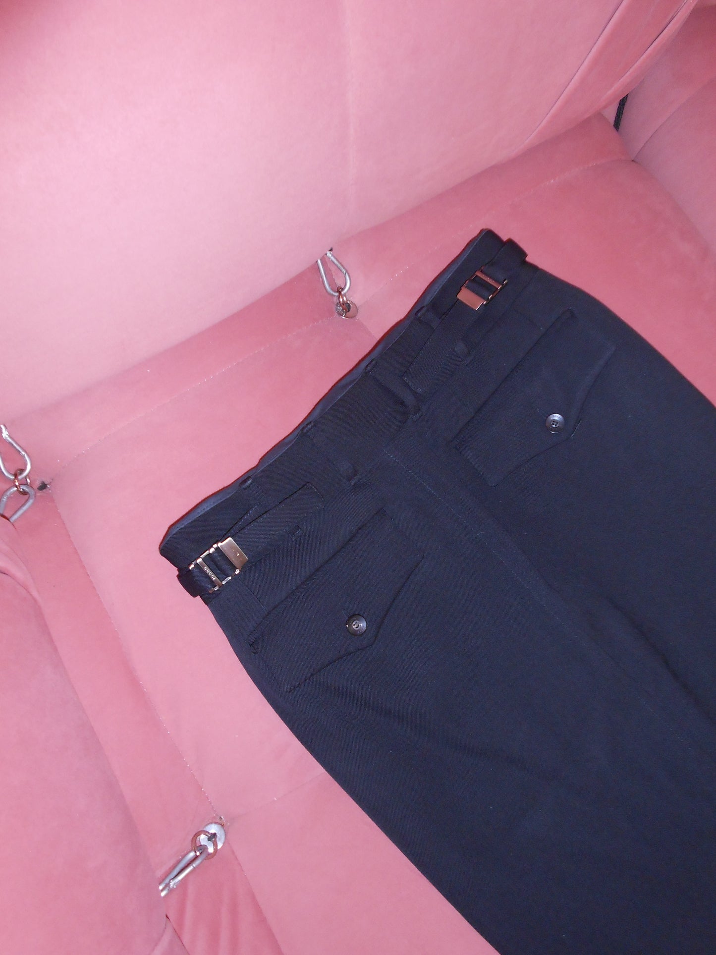 GUCCI BY TOM FORD	SS 1998	PENCIL SKIRT WITH BUCKLES