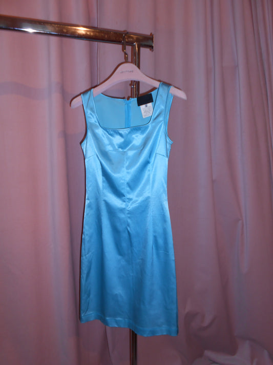 DOLCE & GABBANA 1990S SATIN MINI DRESS