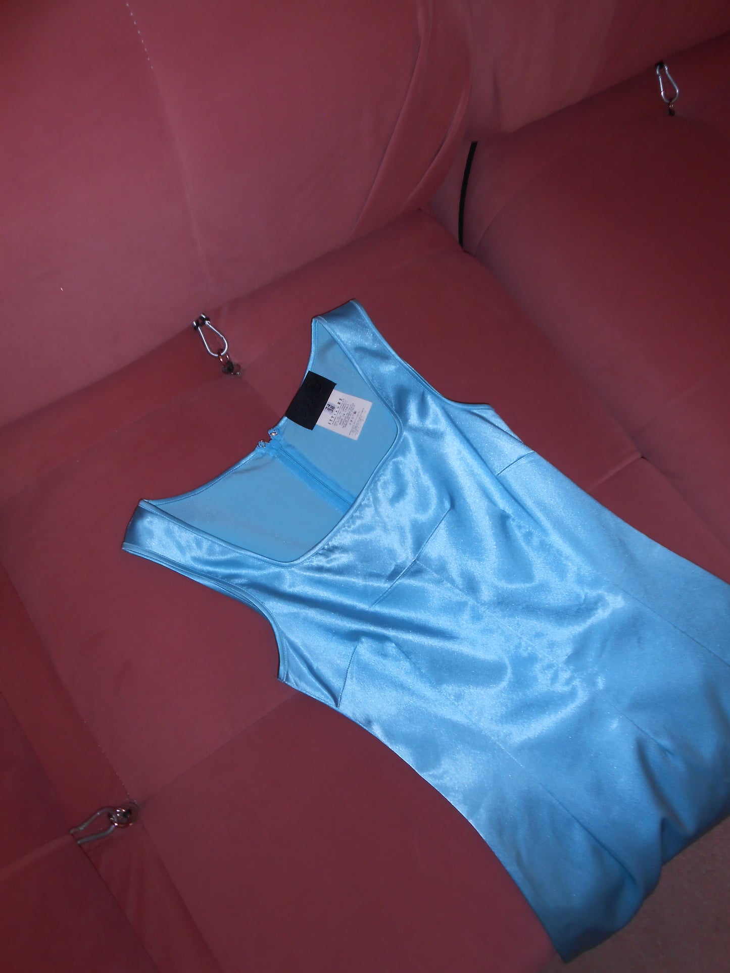 DOLCE & GABBANA 1990S SATIN MINI DRESS