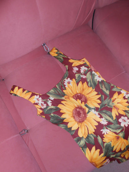 DOLCE & GABBANA 1990S SUNFLOWER DRESS