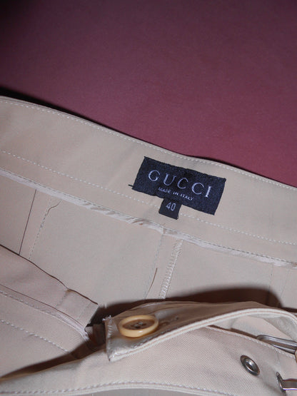 GUCCI BY TOM FORD SS 1996 TROUSER WITH BUCKLE