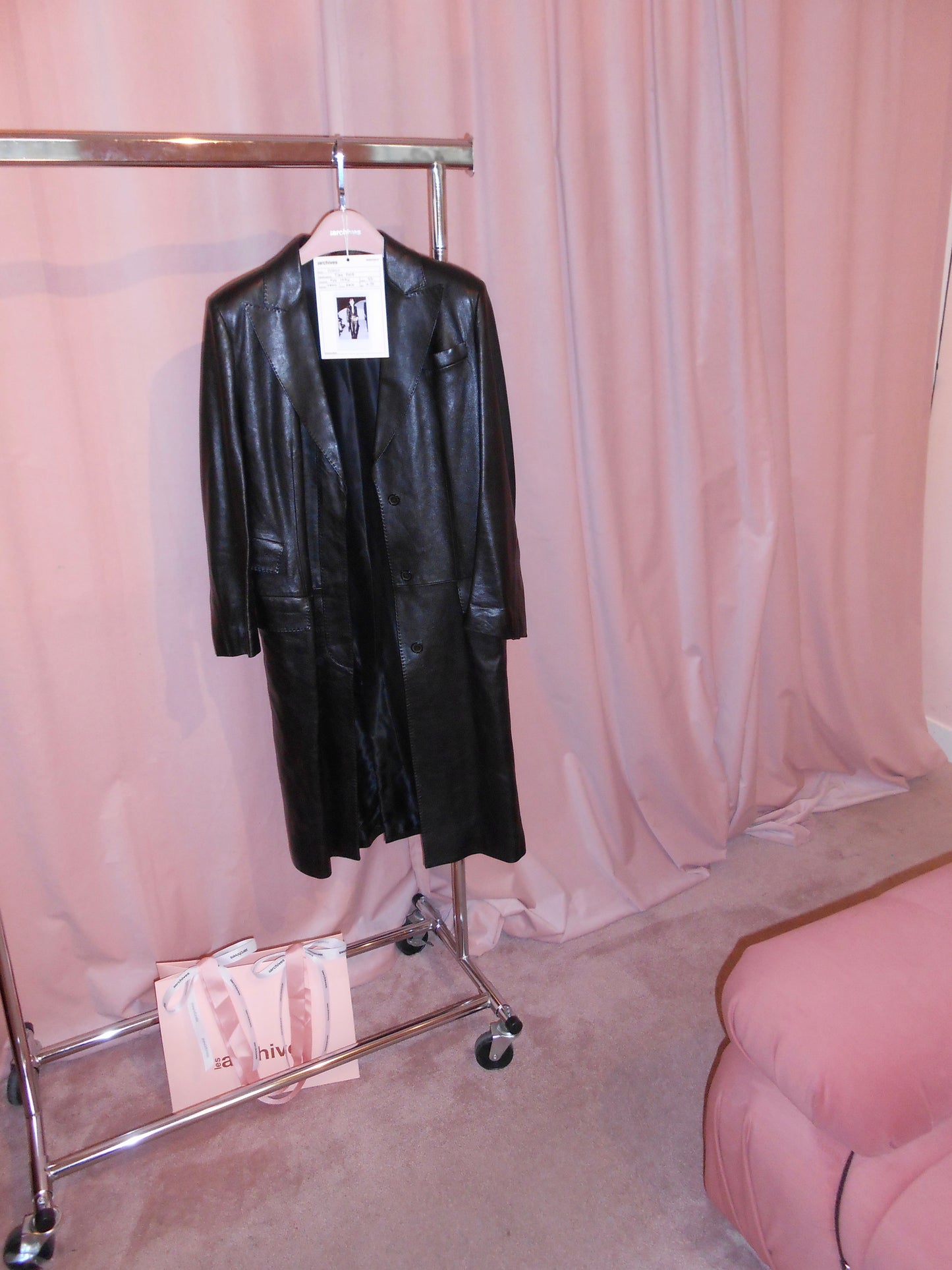 GUCCI BY TOM FORD	FW 1996	LEATHER TRENCH COAT