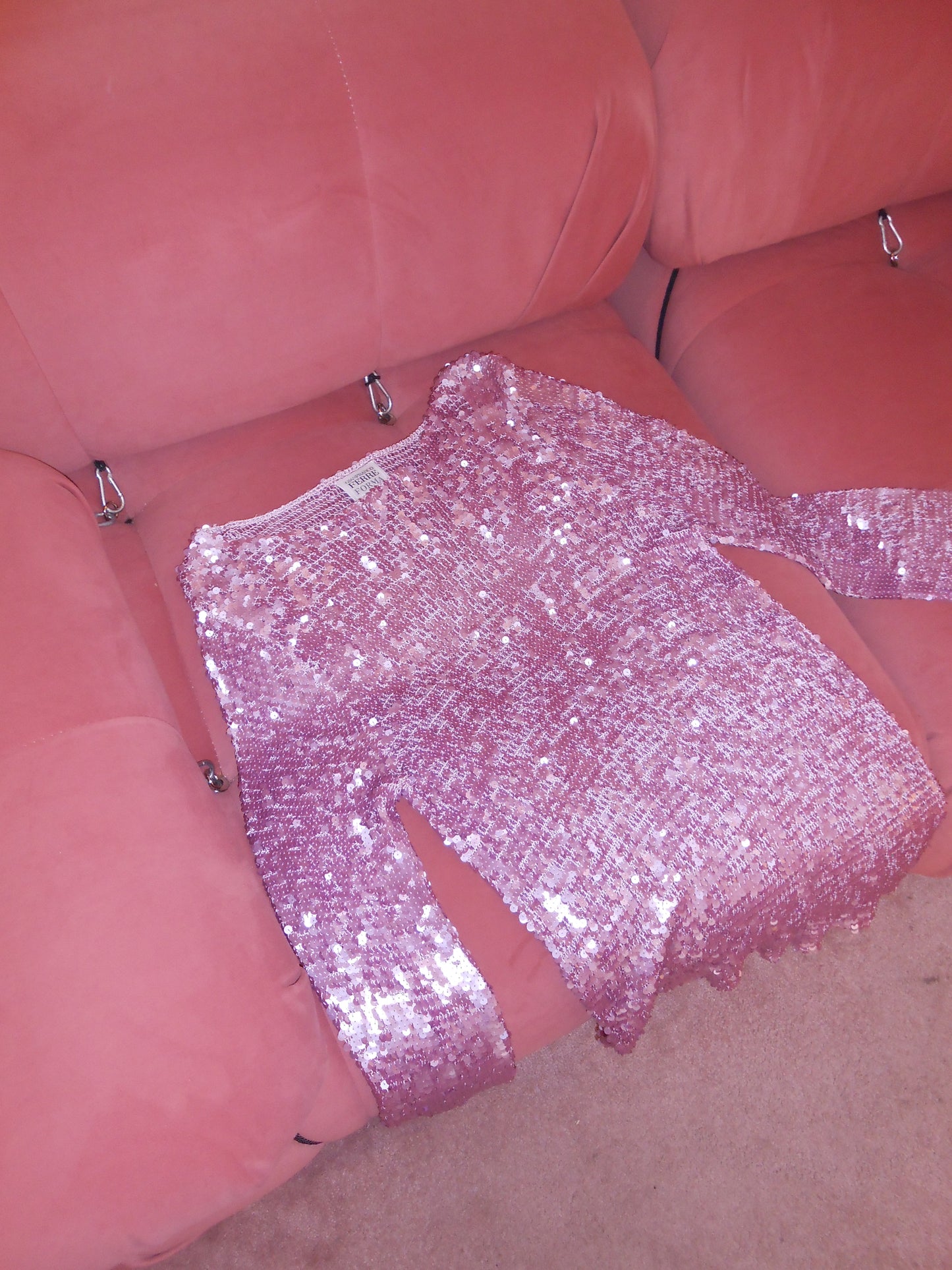 GIANFRANCO FERRE 1990S SEQUIN TUNIC