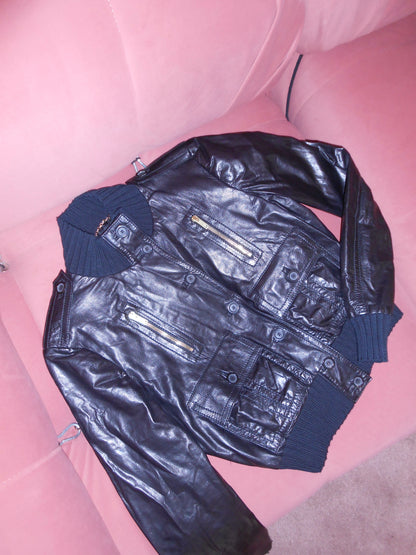 GUCCI BY FRIDA GIANNINI SS 2005 MADONNA LEATHER JACKET