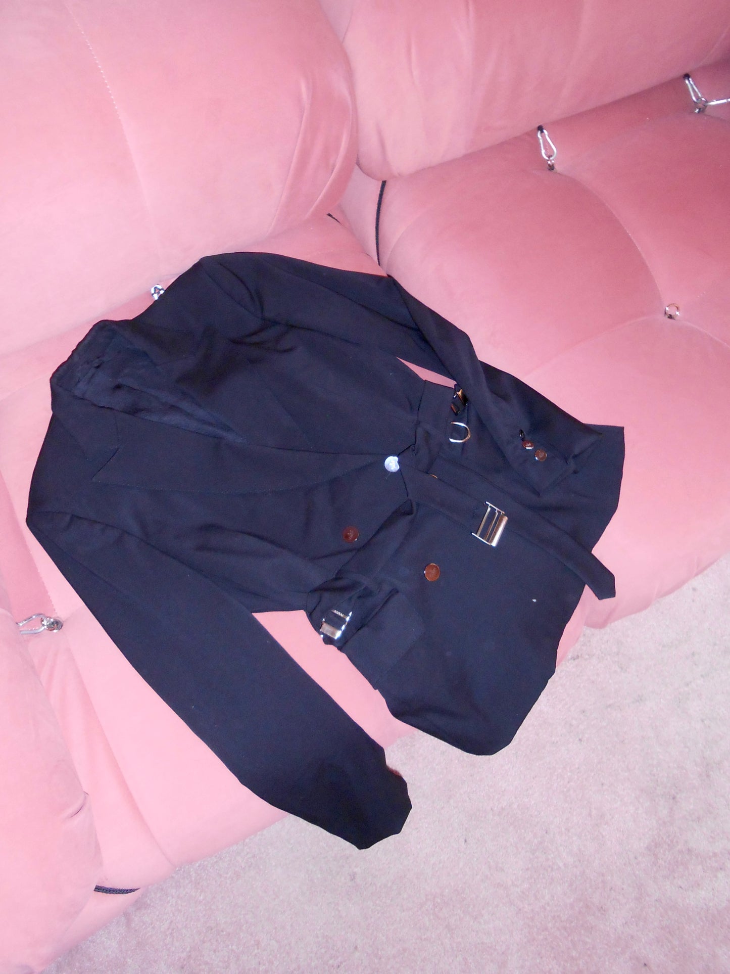 GUCCI BY TOM FORD	FW 1998	JACKET WITH HARNESS BELT