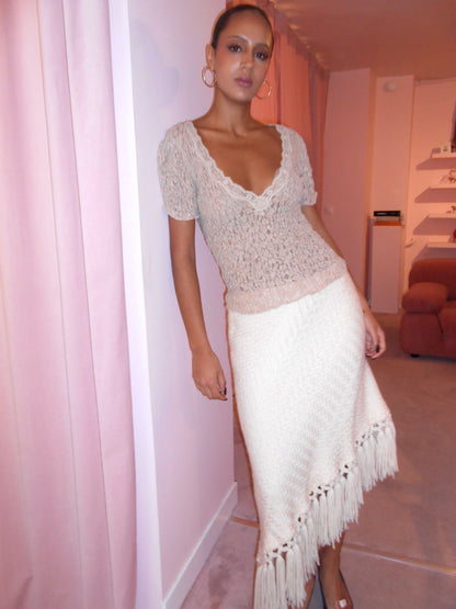 LOLITA LEMPICKA SS 2001	LACE TOP