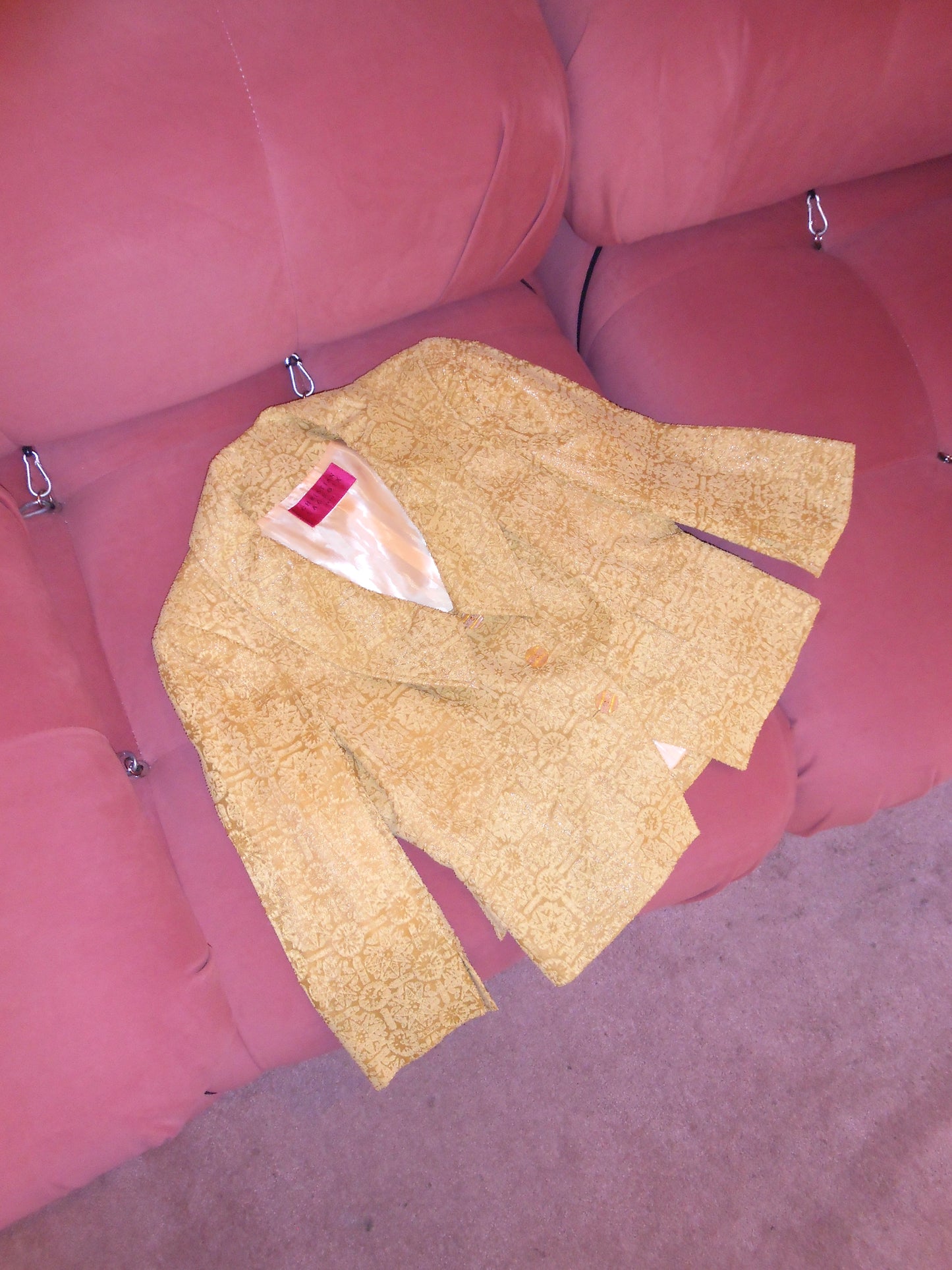 CHRISTIAN LACROIX 1990S GLITTER EVENING JACKET