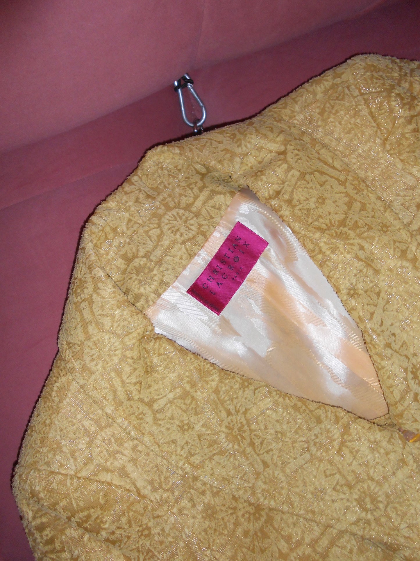 CHRISTIAN LACROIX 1990S GLITTER EVENING JACKET