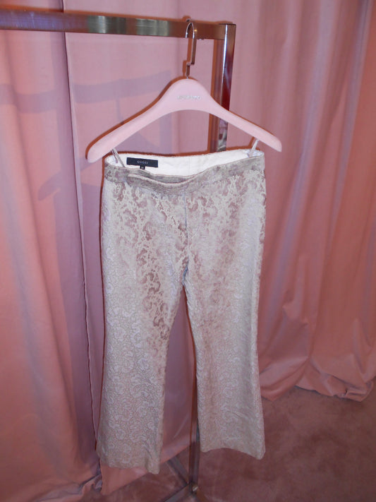 GUCCI BY TOM FORD	SS 2000	VELVET DAMASK PRINT TROUSERS