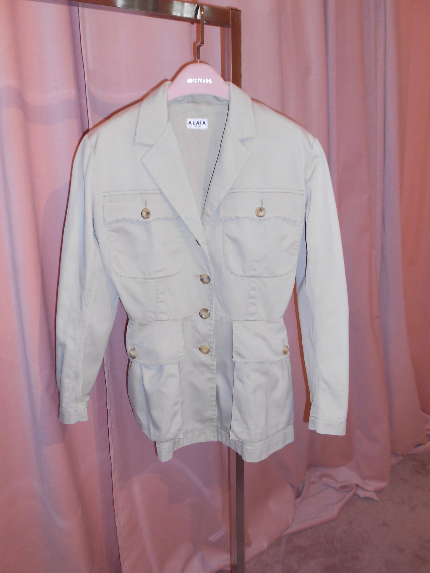 ALAIA SS 1990 SAFARI JACKET