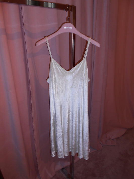 DOLCE & GABBANA 1990S VELVET MINI DRESS