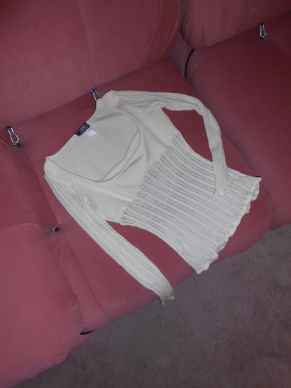 GIANNI VERSACE FW 2002 WOOL KNIT TOP