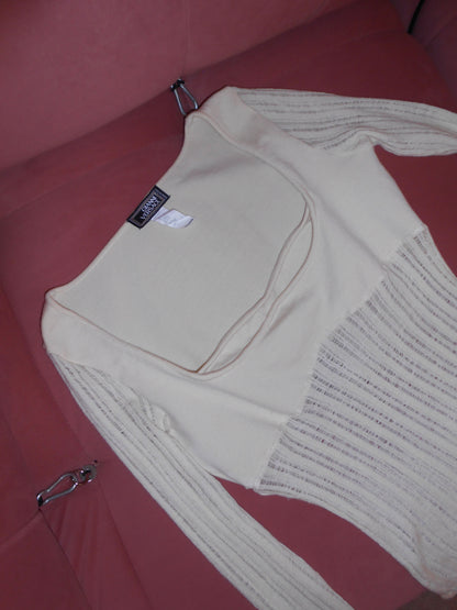 GIANNI VERSACE FW 2002 WOOL KNIT TOP