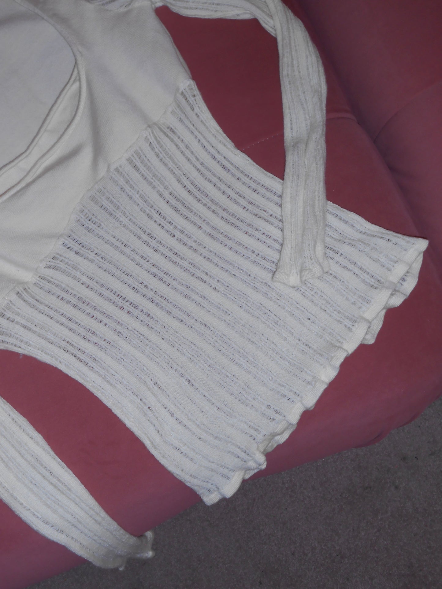 GIANNI VERSACE FW 2002 WOOL KNIT TOP