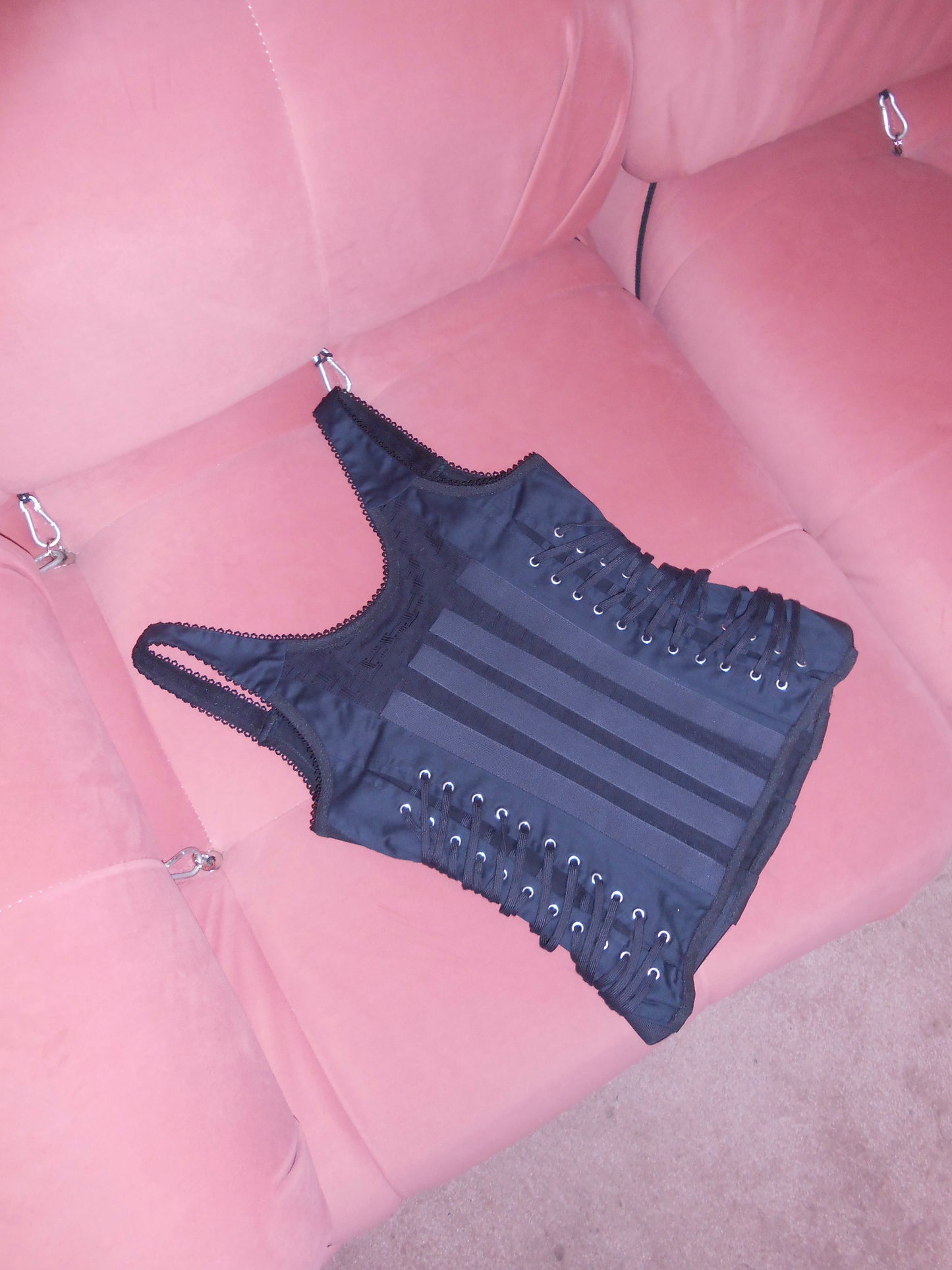 DOLCE & GABBANA SS 2004 BONDAGE BUSTIER