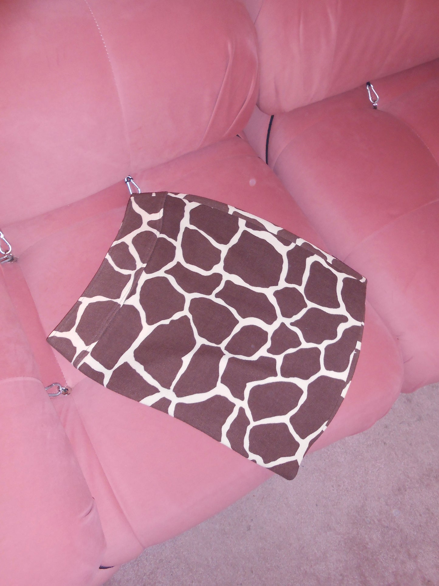 DOLCE & GABBANA FW 1995 GIRAFFE PRINT SKIRT