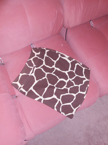 DOLCE & GABBANA FW 1995 GIRAFFE PRINT SKIRT