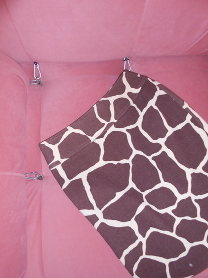 DOLCE & GABBANA FW 1995 GIRAFFE PRINT SKIRT