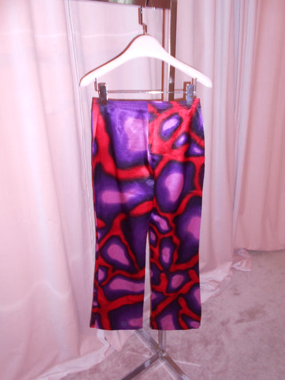 GIANNI VERSACE 2001 SATIN PRINTED PANTS