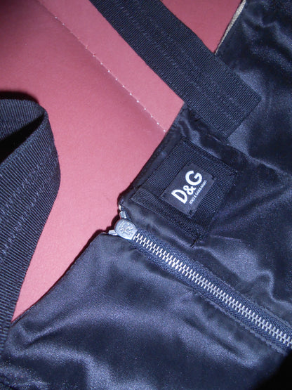 DOLCE & GABBANA EARLY 2000S BURLAP BUSTIER TOP