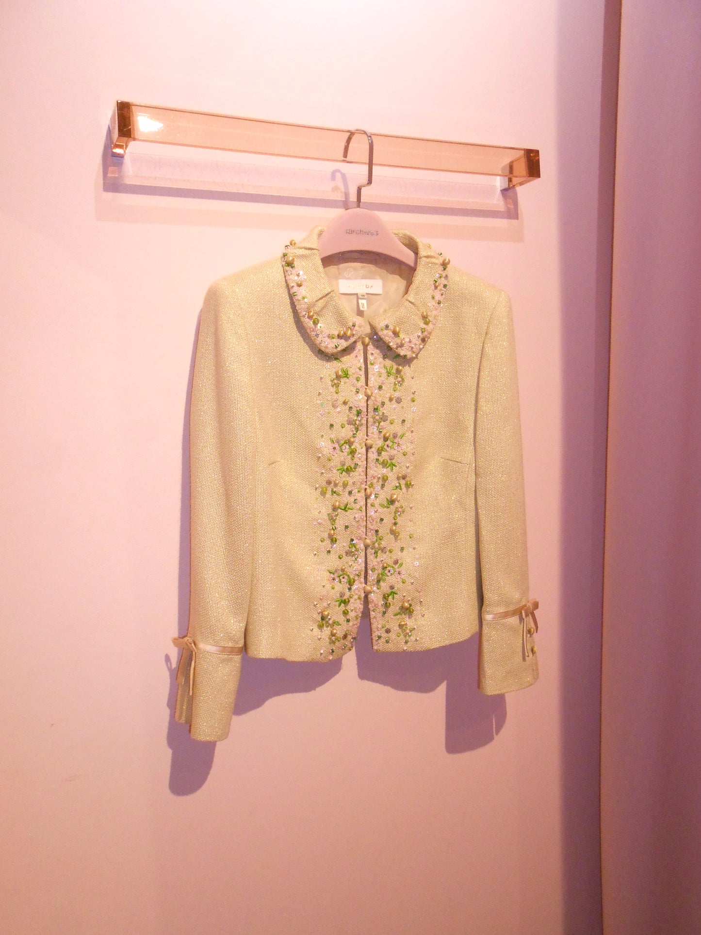 ESCADA	1990S TAILORED JACKET WITH BEADING