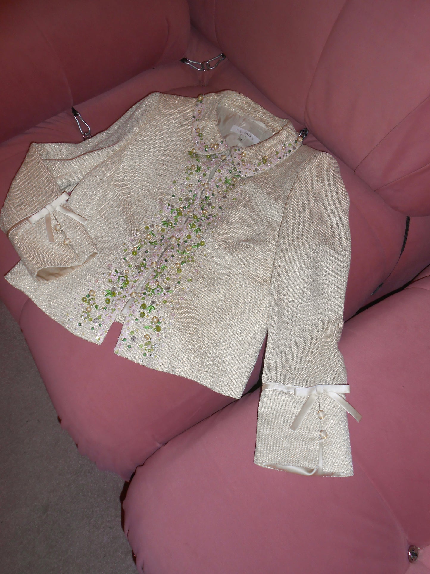 ESCADA	1990S TAILORED JACKET WITH BEADING
