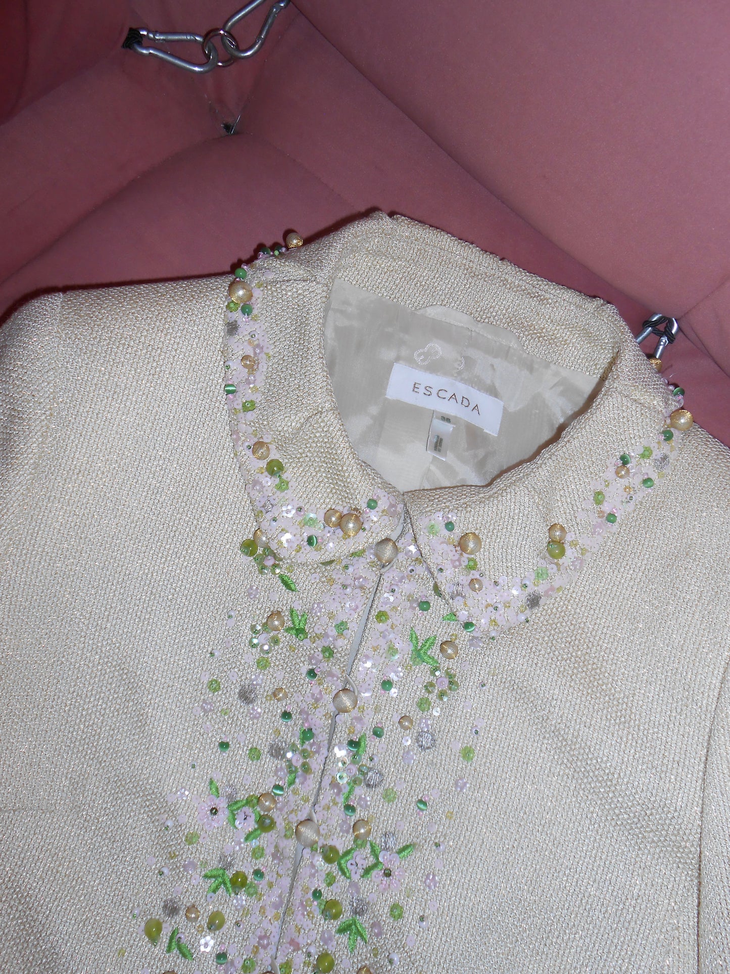 ESCADA	1990S TAILORED JACKET WITH BEADING