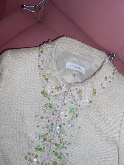 ESCADA	1990S TAILORED JACKET WITH BEADING