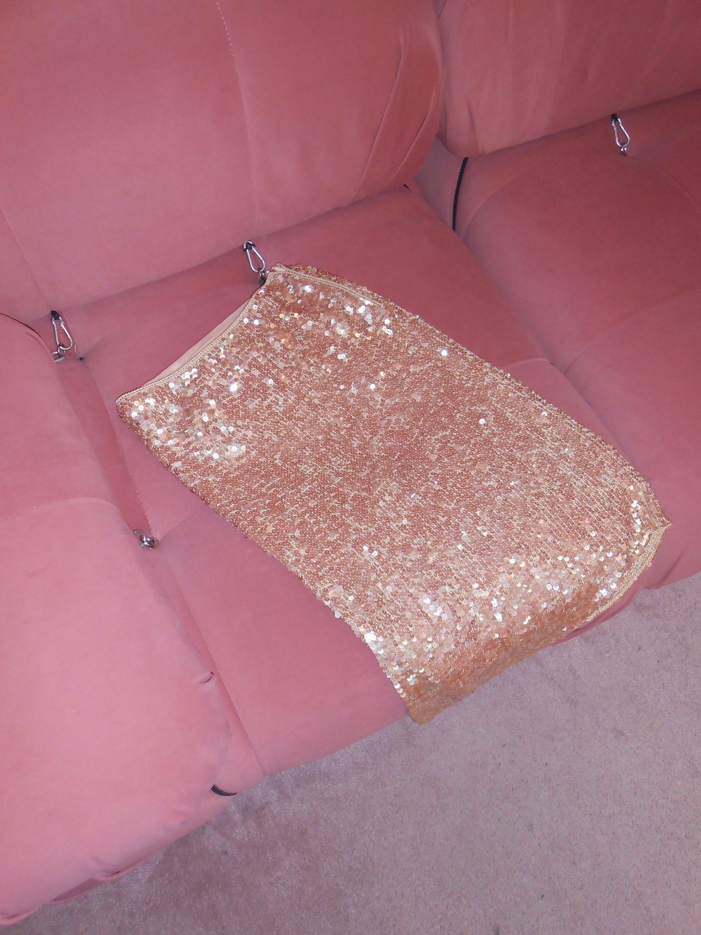 GIANFRANCO FERRE 1990S SEQUIN SKIRT