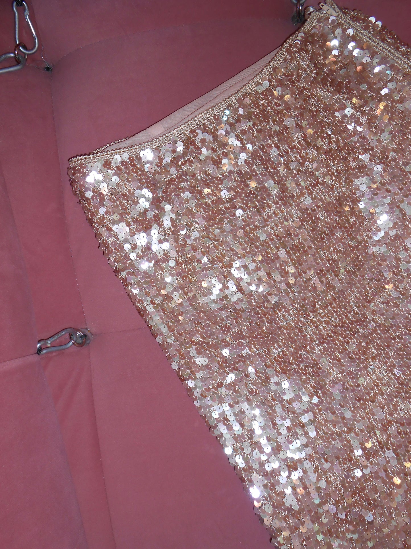 GIANFRANCO FERRE 1990S SEQUIN SKIRT