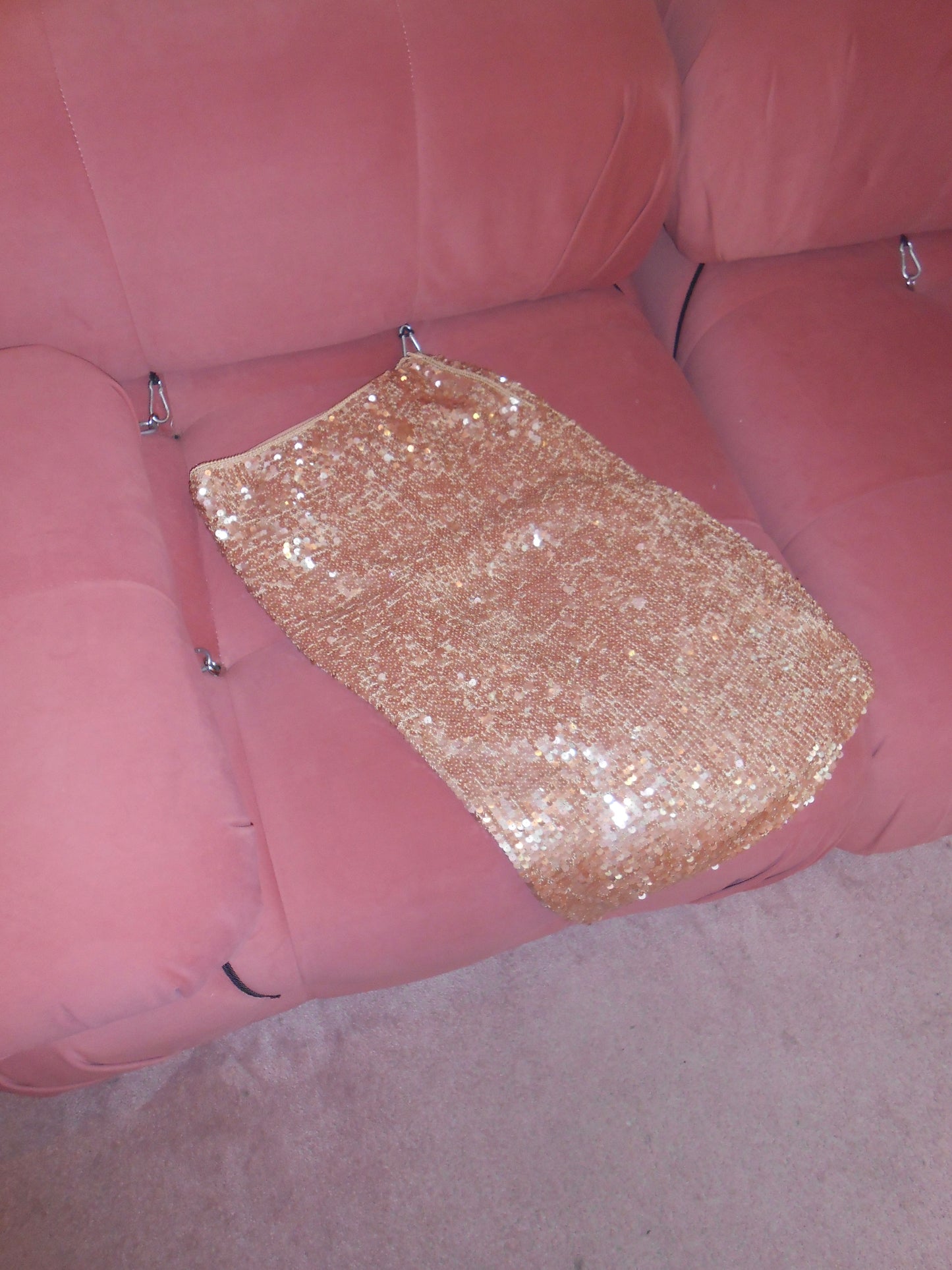 GIANFRANCO FERRE 1990S SEQUIN SKIRT