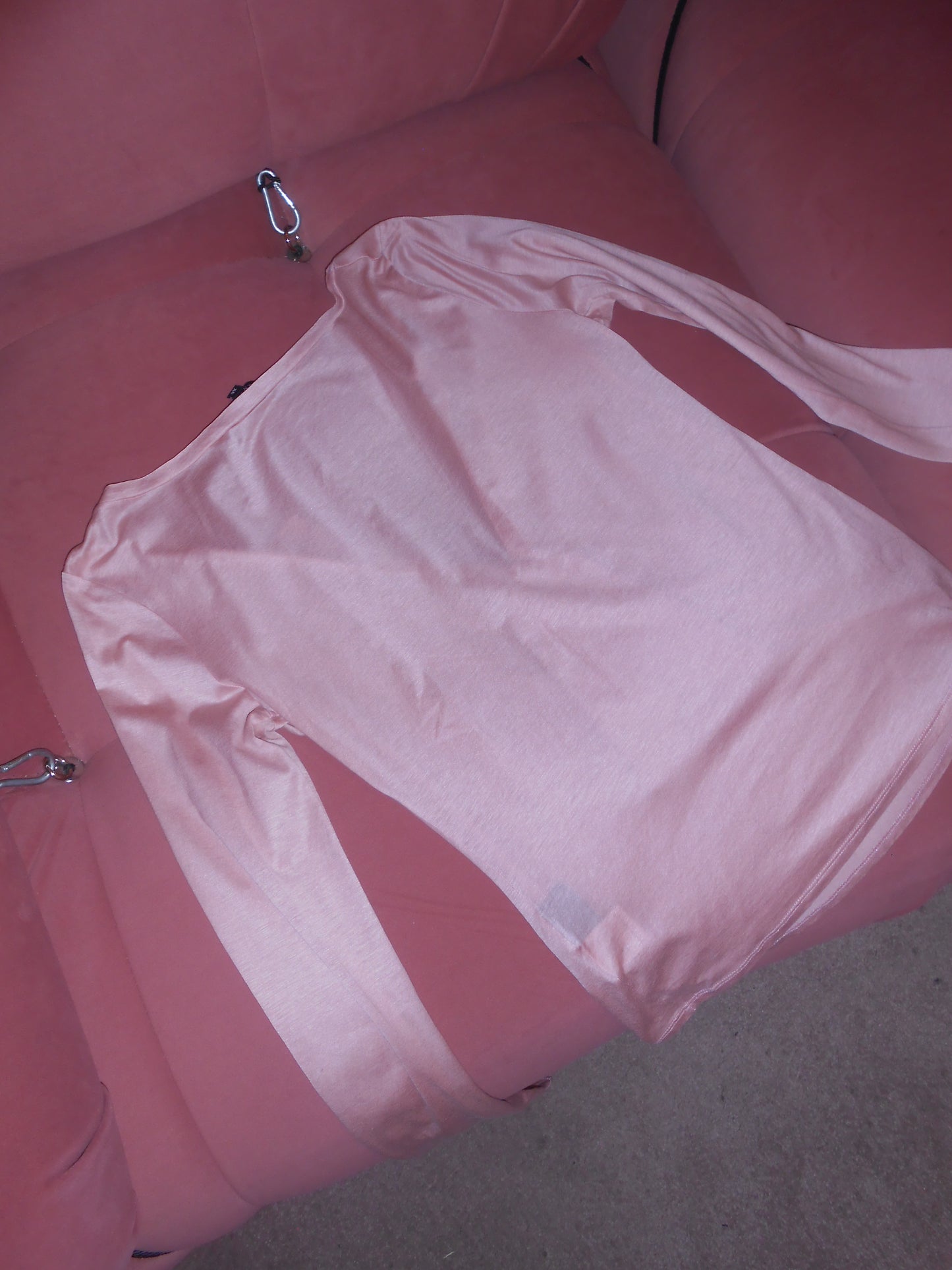 GUCCI BY TOM FORD EARLY 2000S PINK LONG SLEEVE TOP