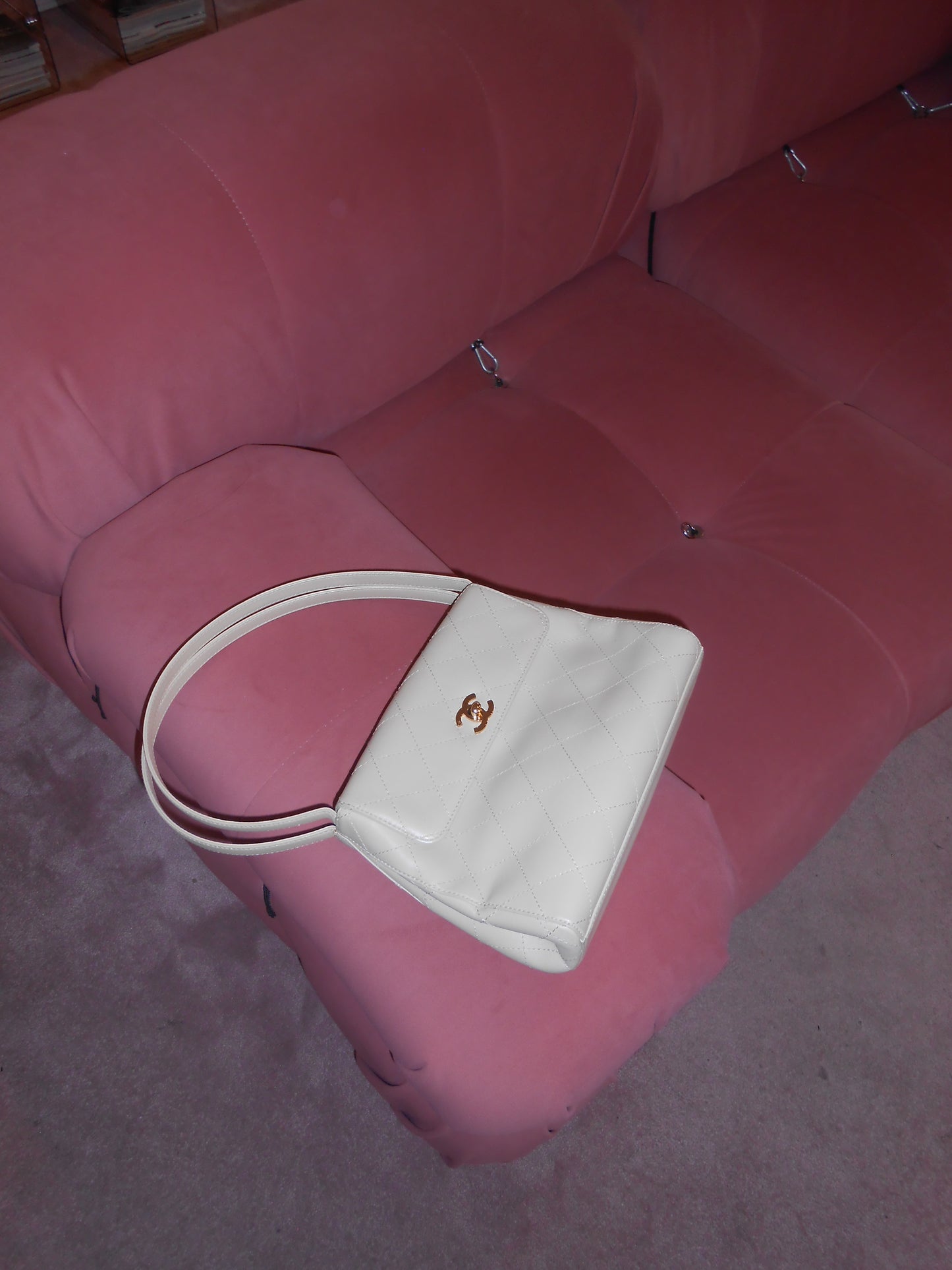 CHANEL BY KARL LAGERFELD 1997 - 1999 QUILTED SHOULDER BAG