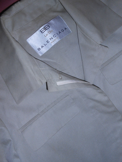 BALENCIAGA LE DIX BY NICOLAS GHESQUIERE 1990S	BUTTON UP JACKET