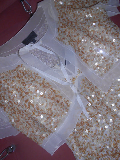 LA PERLA EARLY 2000S SEQUIN CAMI & BOLERO
