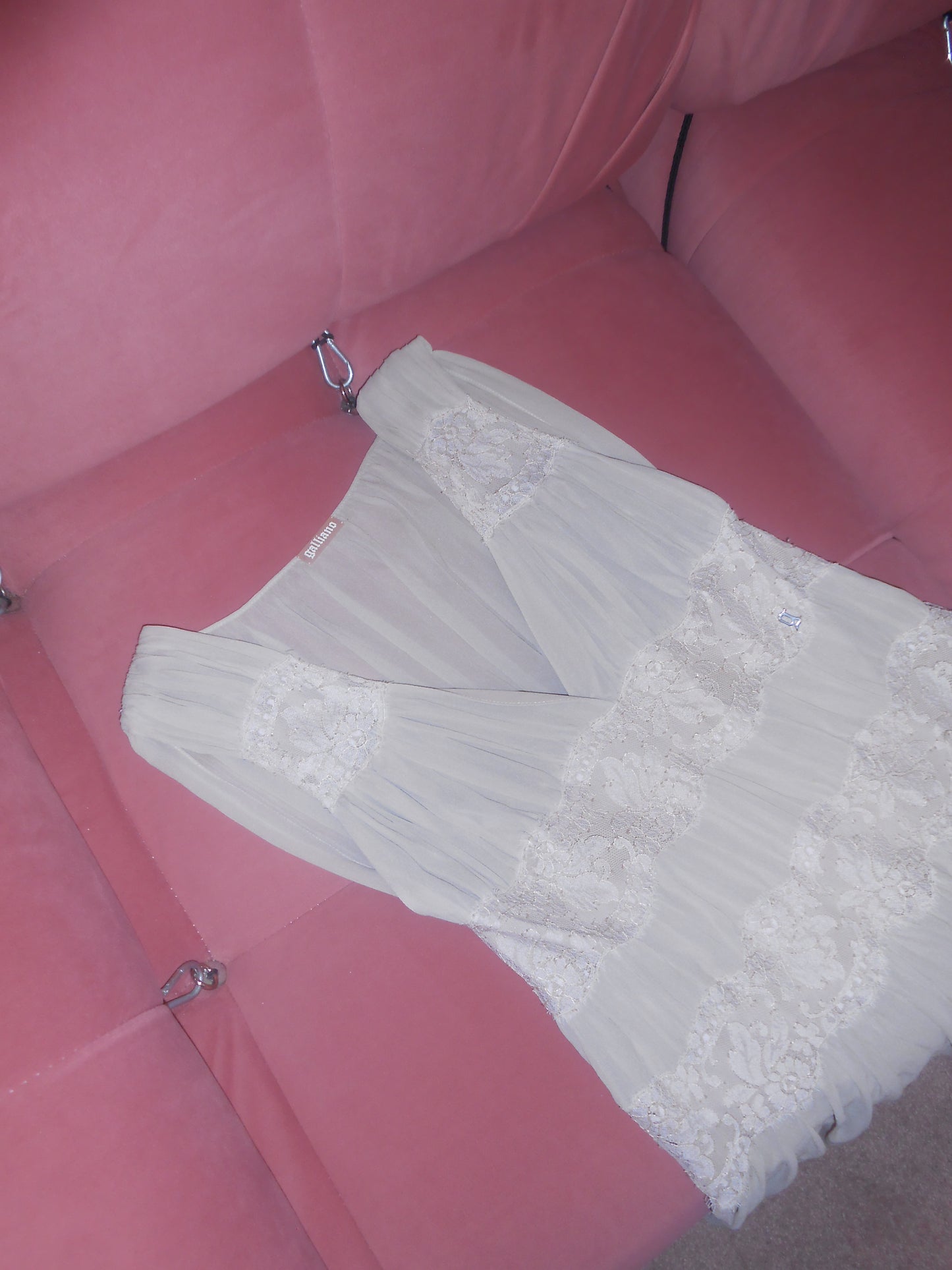 JOHN GALLIANO EARLY 2000S LACE DRESS