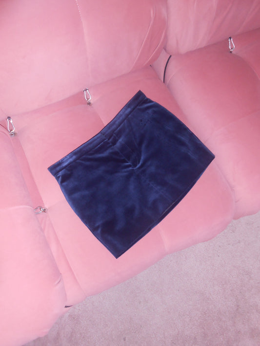CHLOE FW 2008 VELVET MINI SKIRT