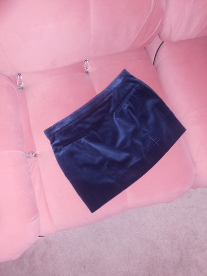 CHLOE FW 2008 VELVET MINI SKIRT