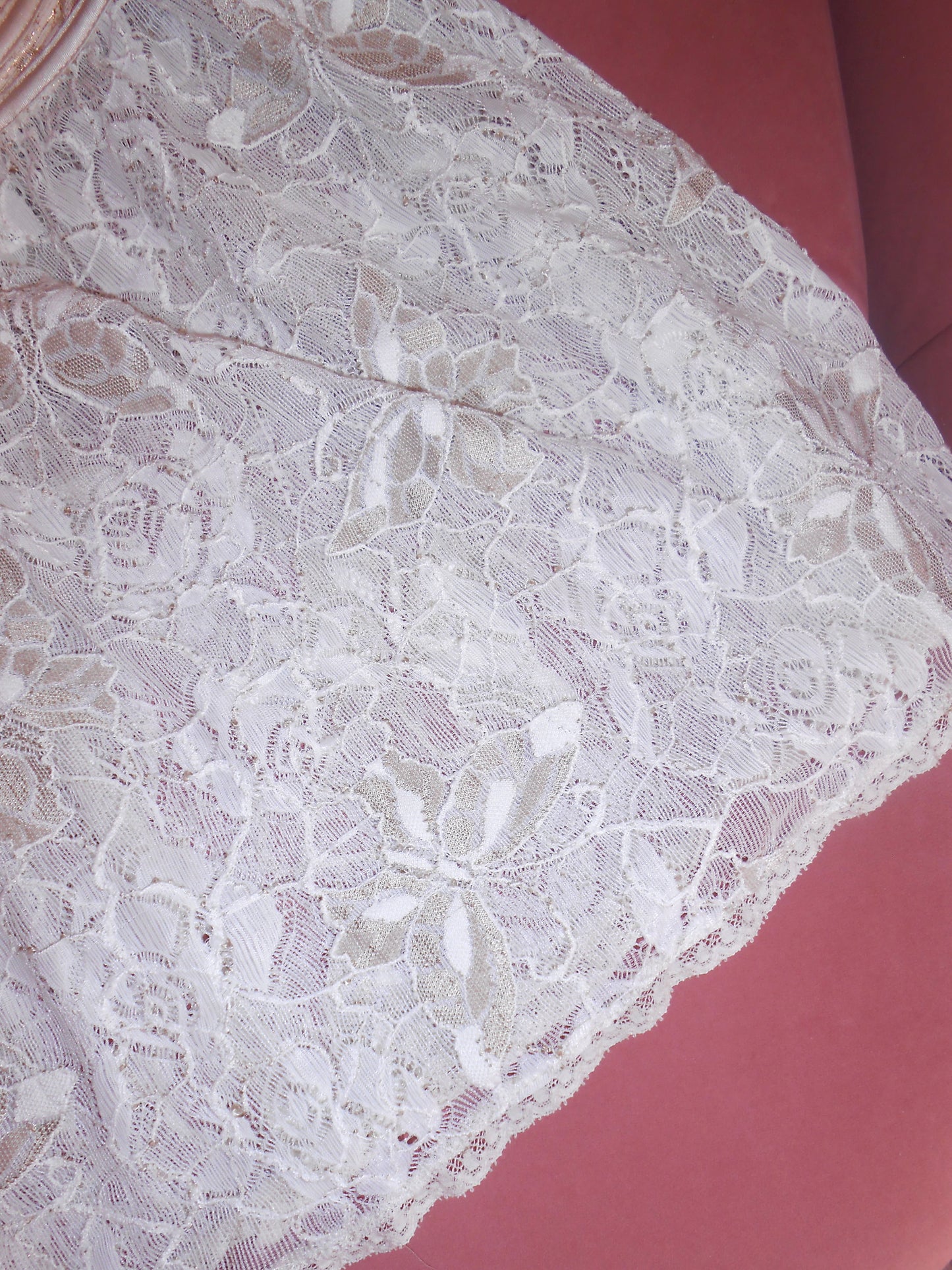 DOLCE & GABBANA EARLY 2000S BUTTERFLY LACE BUSTIER TOP