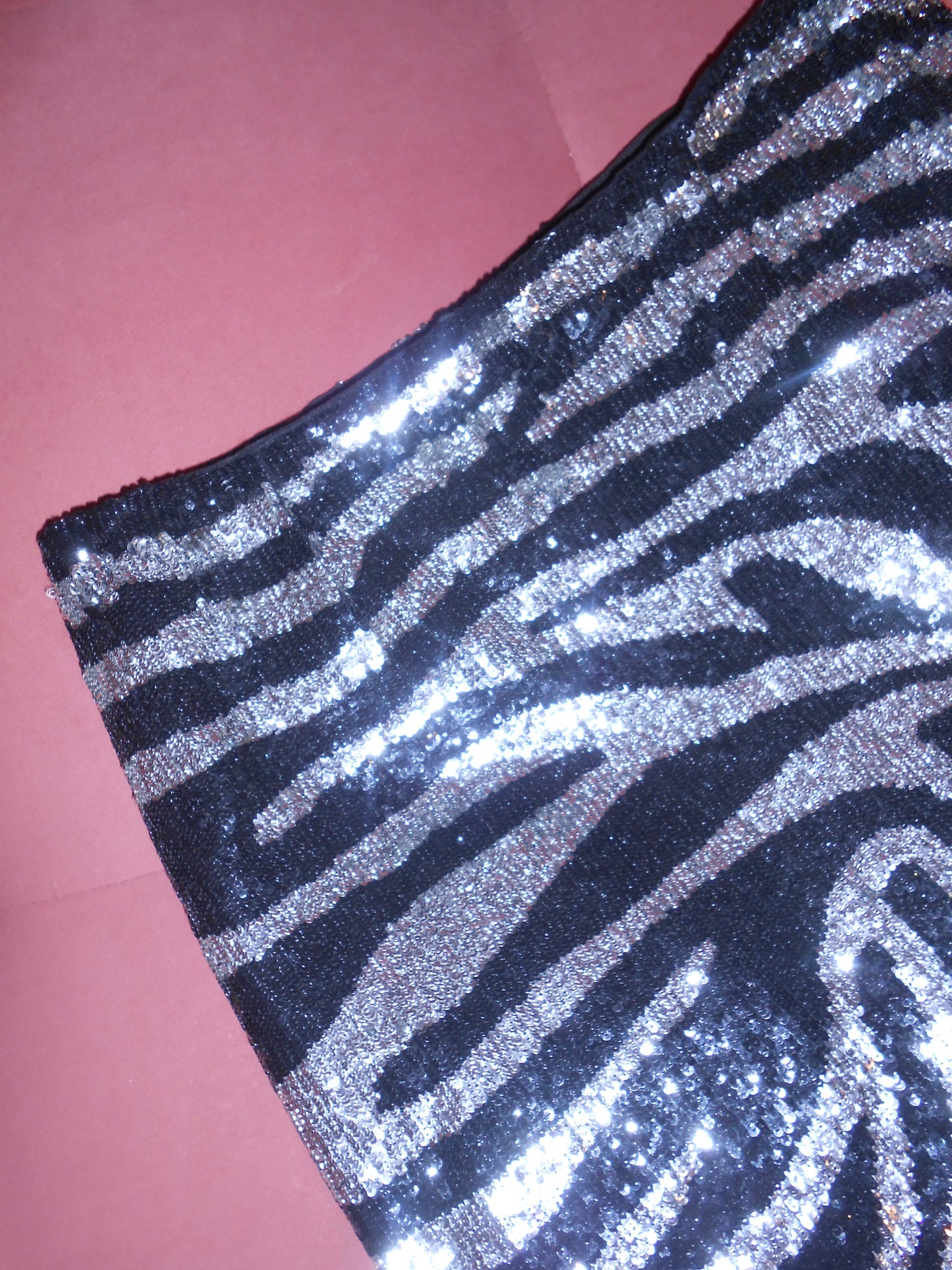 CELINE BY MICHAEL KORS	FW 2003 SEQUIN ZEBRA SKIRT