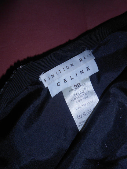 CELINE BY MICHAEL KORS	FW 2003 SEQUIN ZEBRA SKIRT