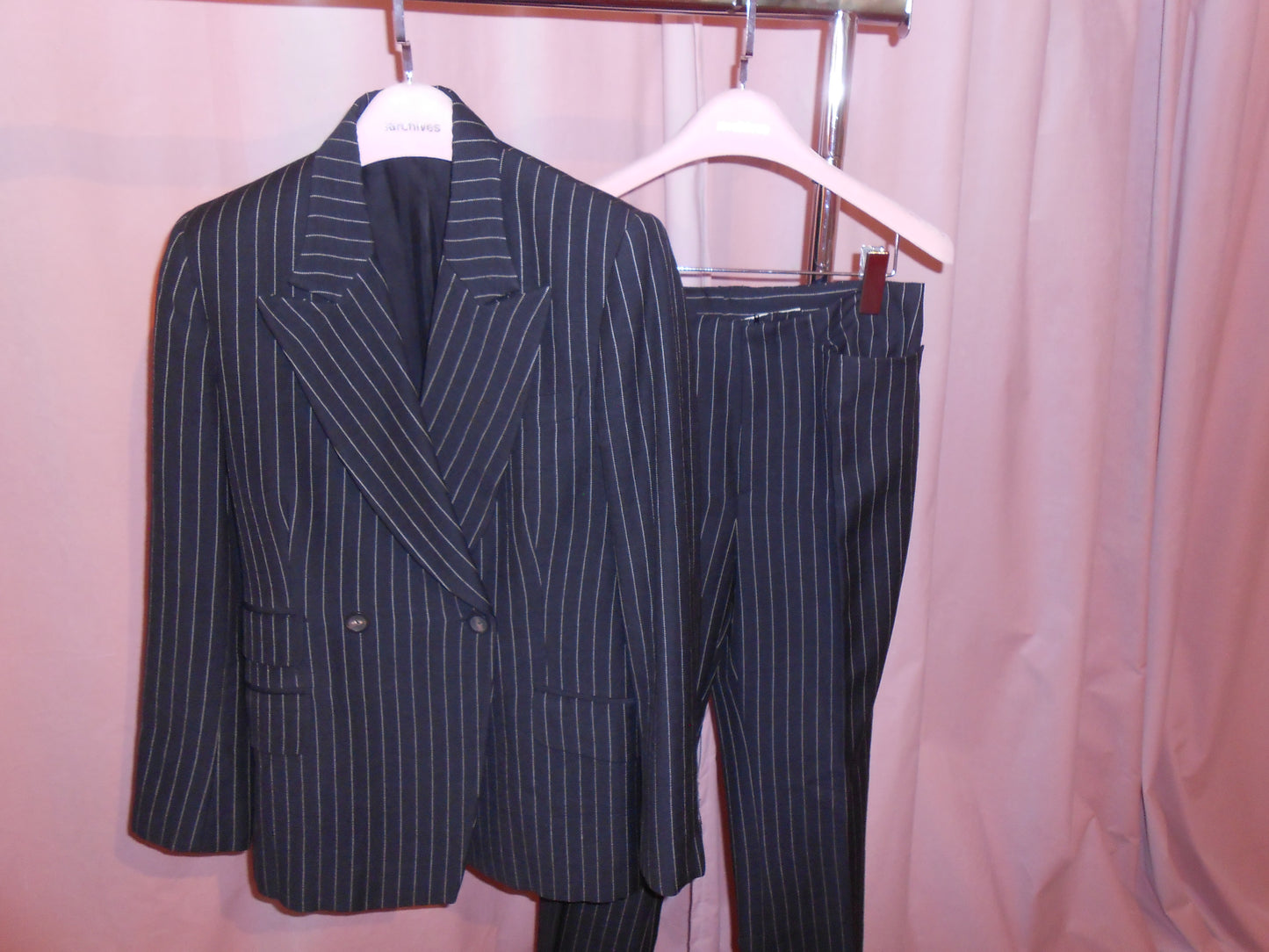 GUCCI BY TOM FORD	FW 1996	PINSTRIPE WOOL SUIT