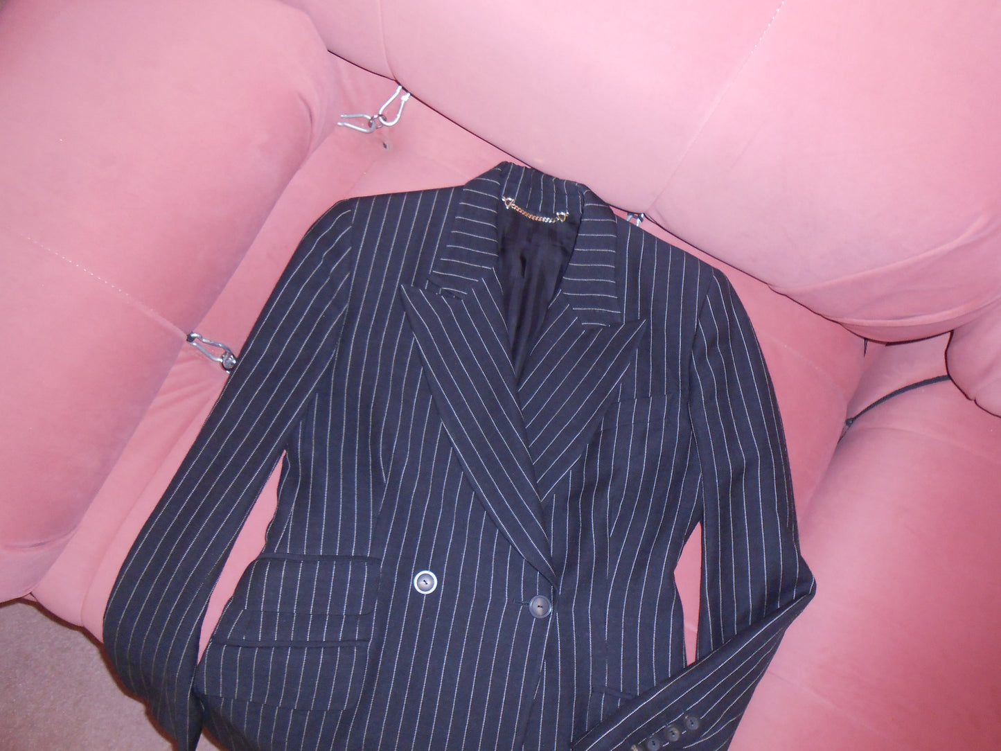 GUCCI BY TOM FORD	FW 1996	PINSTRIPE WOOL SUIT