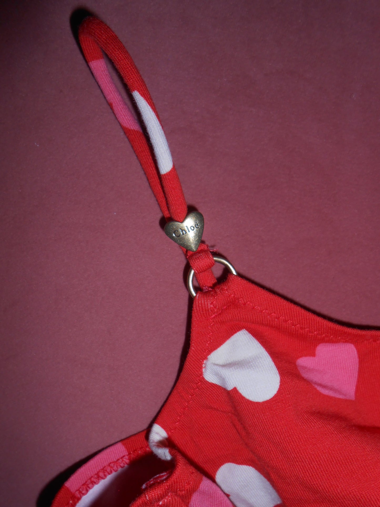 CHLOE EARLY 2000S HEART BIKINI