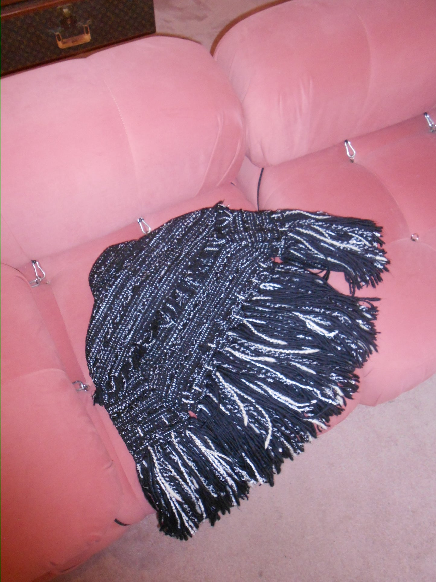 CHANEL BY KARL LAGERFELD FW 2010 TWEED WOOL FRINGE JACKET