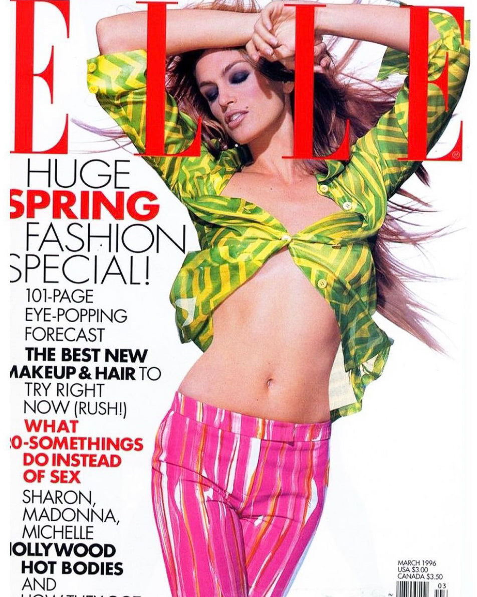 GUCCI BY TOM FORD SS 1996 RUNWAY STRIPED TROUSERS