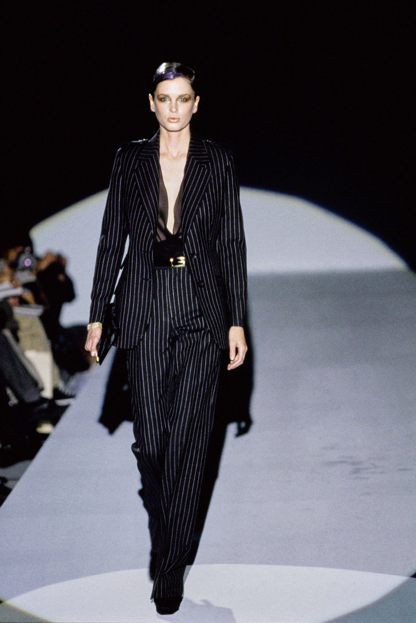GUCCI BY TOM FORD	FW 1996	PINSTRIPE WOOL SUIT