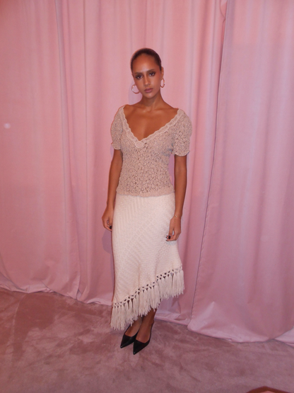 LOLITA LEMPICKA SS 2001	LACE TOP