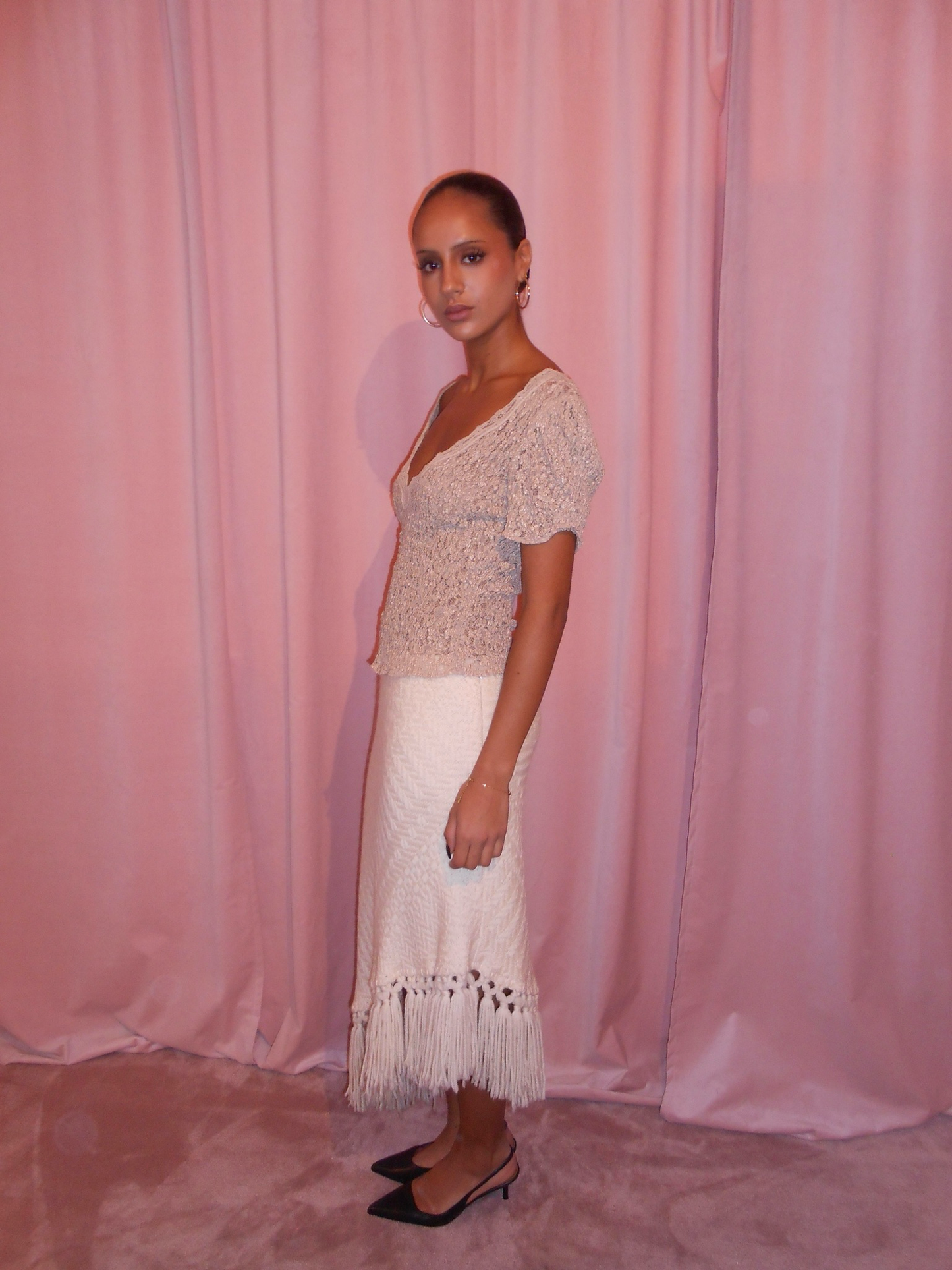 LOLITA LEMPICKA SS 2001	LACE TOP